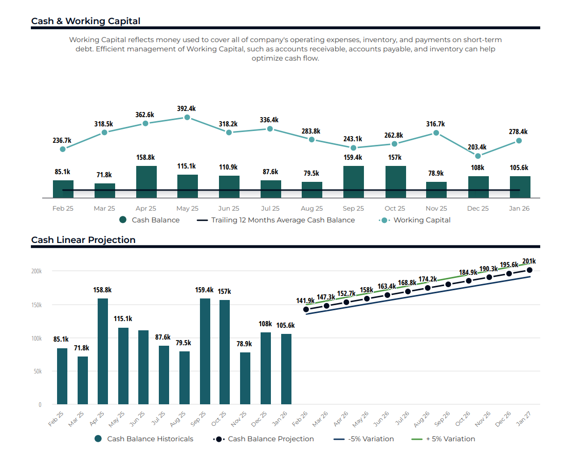 Cash Flow Projection